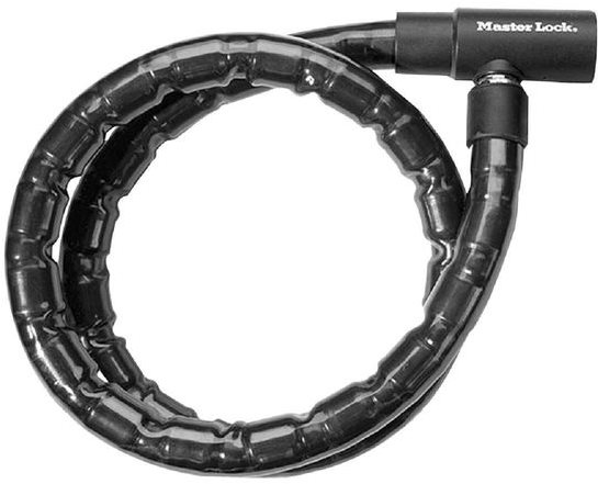 MasterLock 8218EURDPS Panceřované ocelové lanko, délka 200 cm