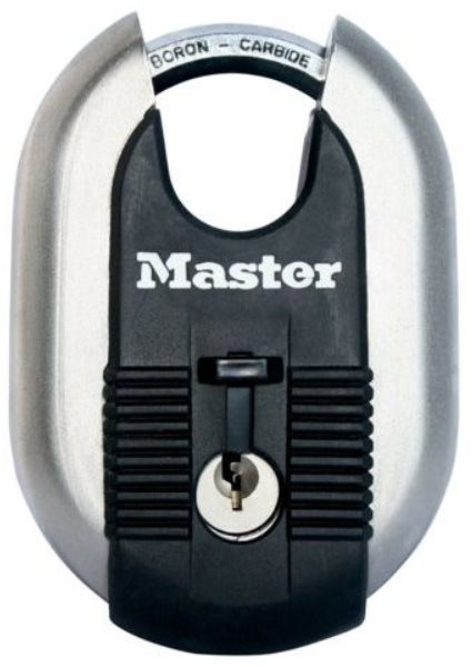 MasterLock Excell M187EURD Titanový visací zámek