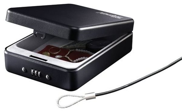 MasterLock P005CEURBLKHRO Uzamykatelný cestovní box na cennosti