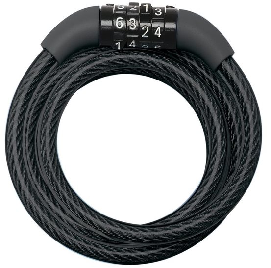 MasterLock 8143EURDPRO Spirálový kombinační zámek na kolo - 1,2m