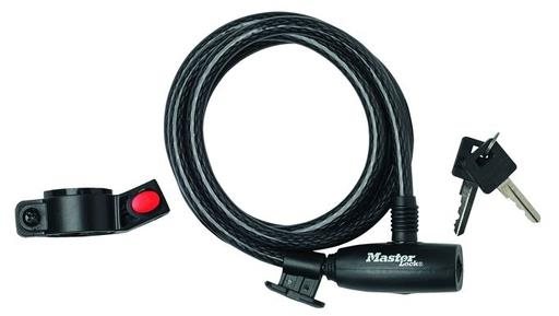 Master Lock Spirálový zámek na kolo Master Lock 8232EURDPRO 1,8m