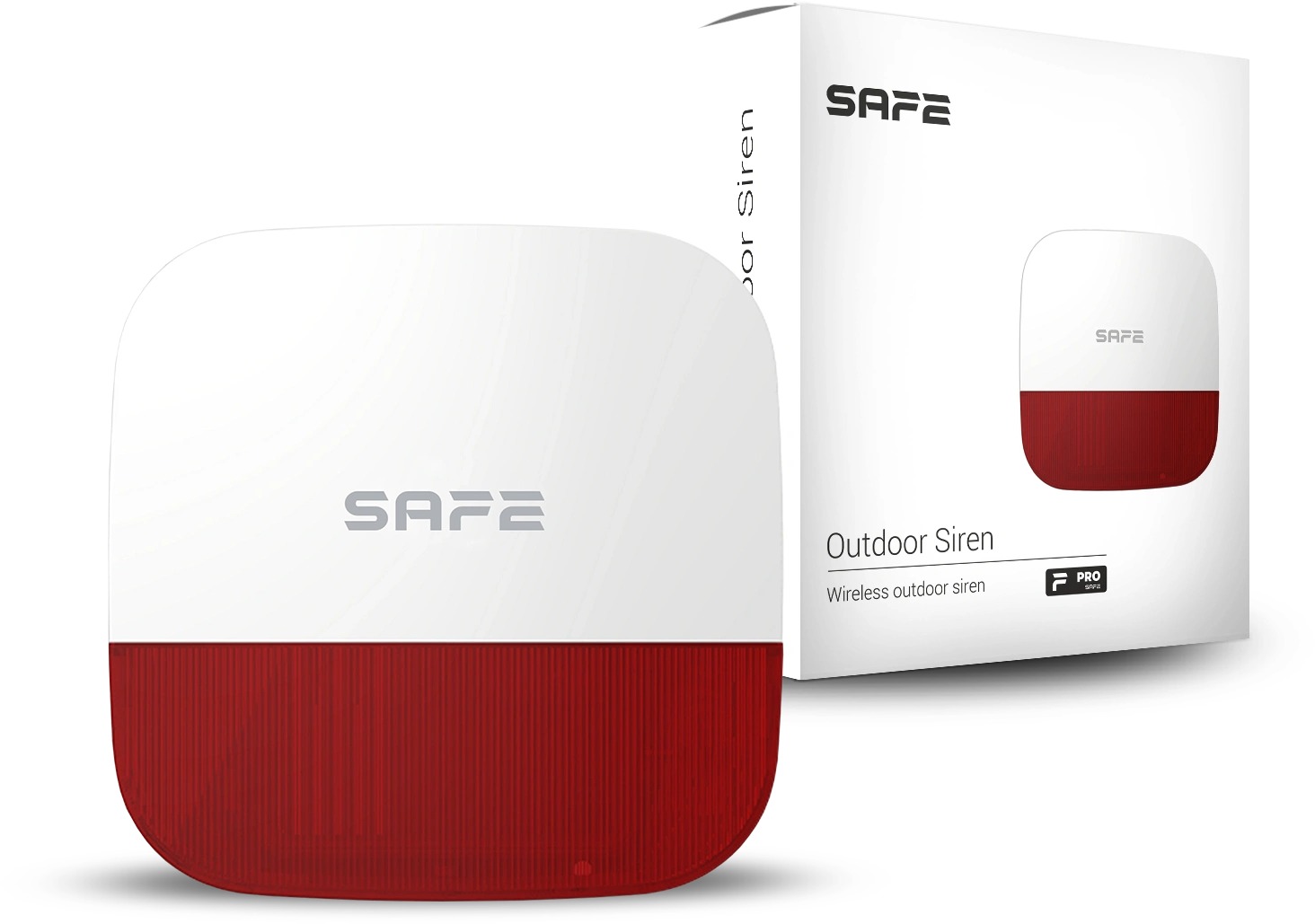 SAFE Outdoor Siren, bílá