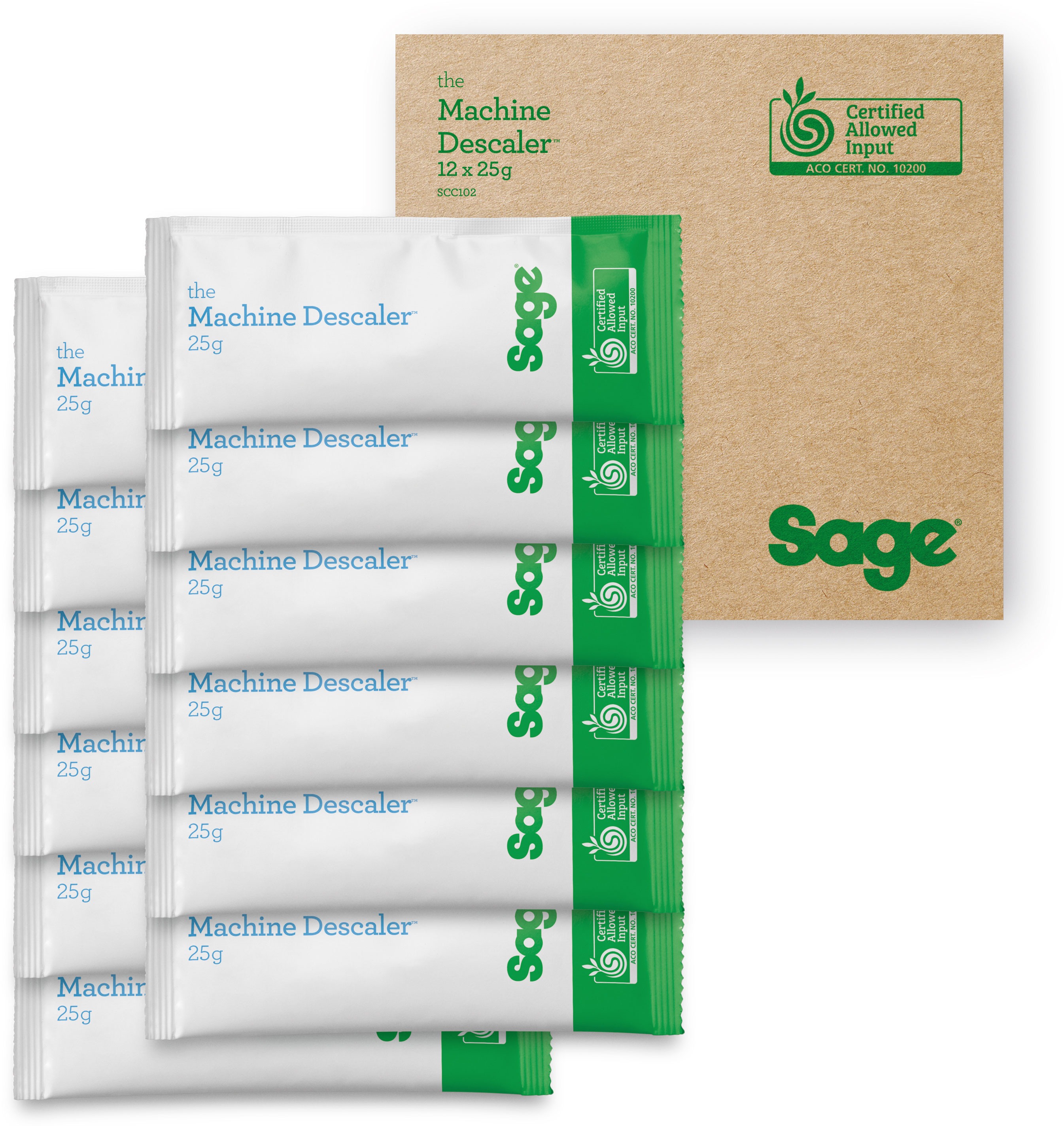 SAGE SCC102 ECO Odvápňovač 12 ks