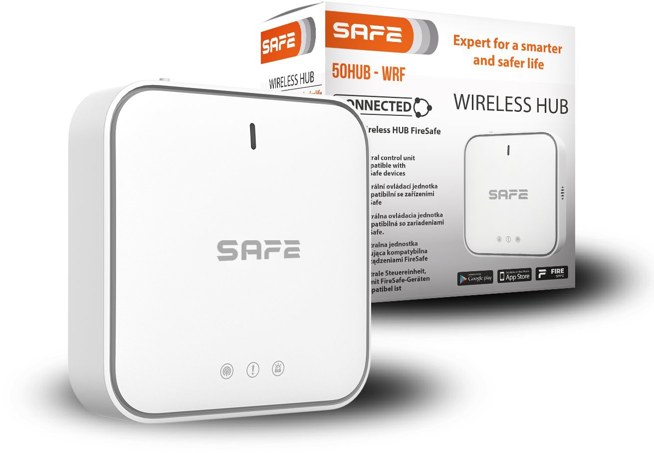 SAFE Centrální ovládací jednotka 50HUB-WRF, bílá
