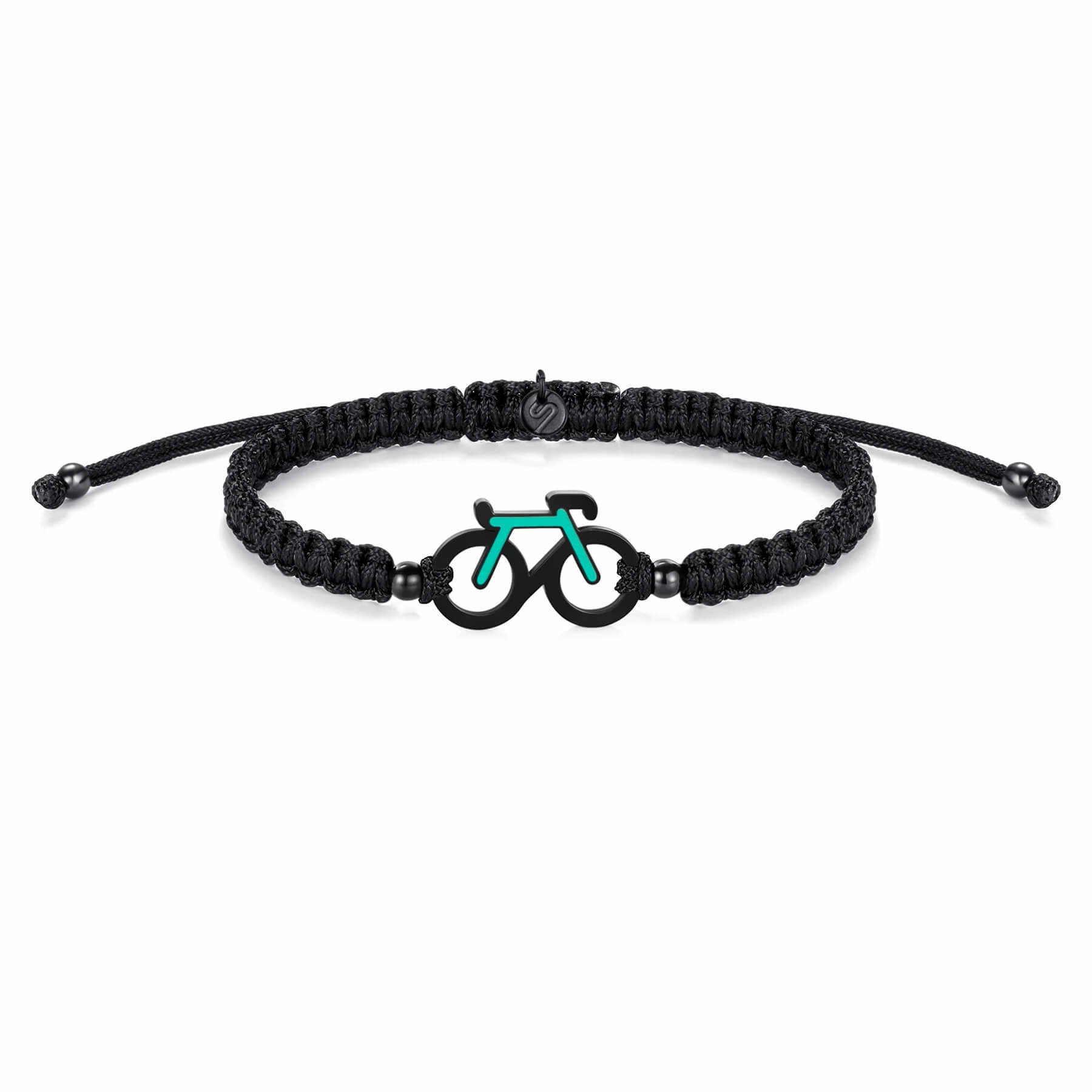 Sailbrace Bike braided bracelet, mint