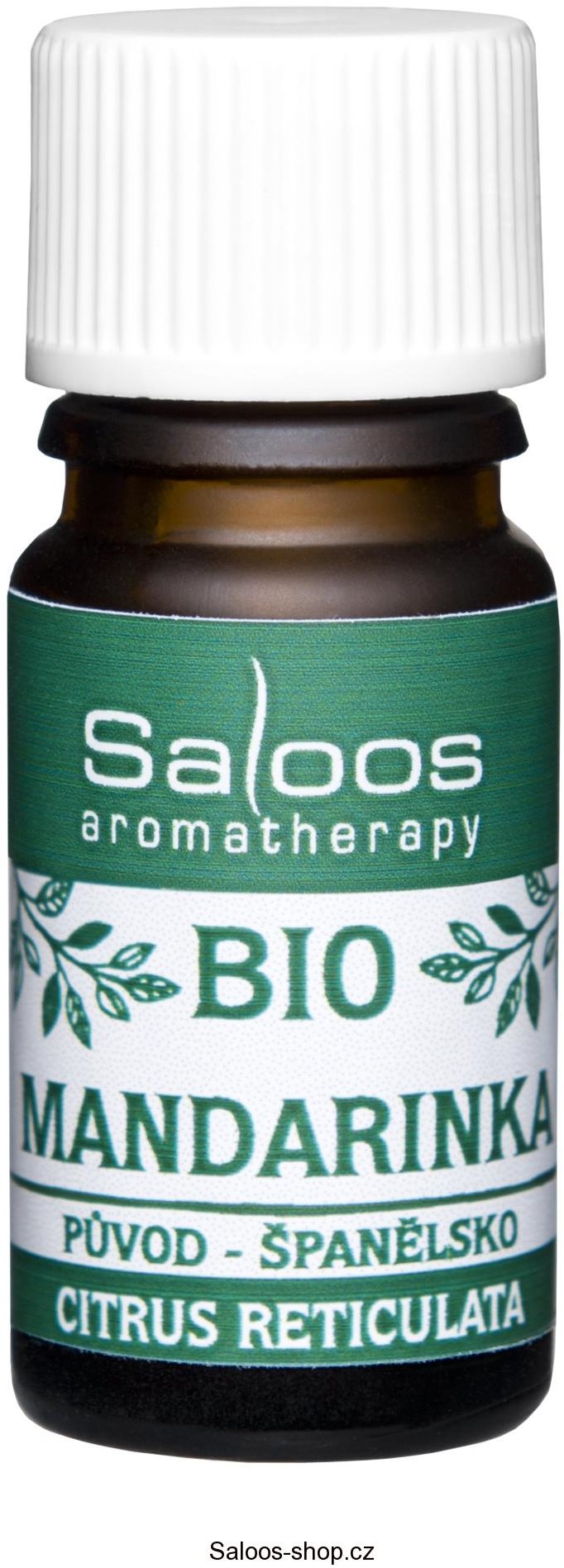 Saloos 100% BIO přírodní esenciální olej Mandarinka 5 ml