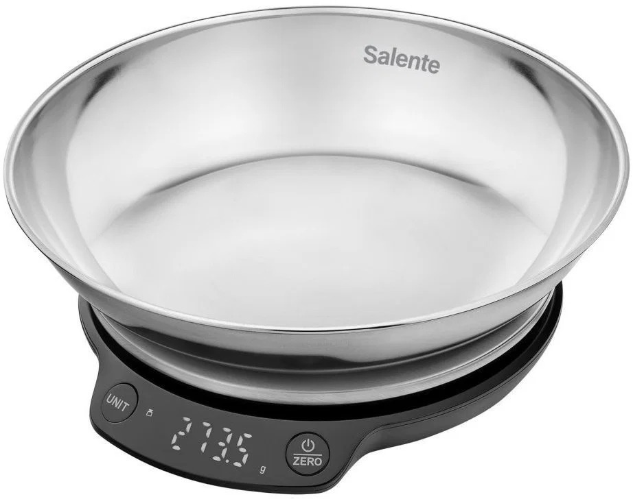 Salente Kuchyňská váha RIMARE černá/nerez