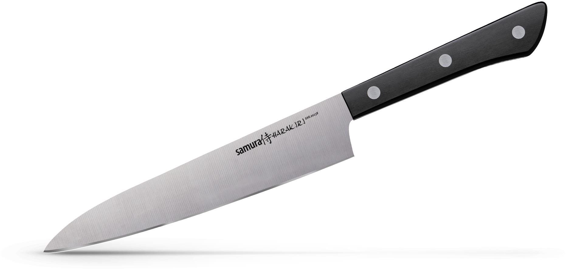 Samura HARAKIRI Univerzální nůž 15 cm (černá)