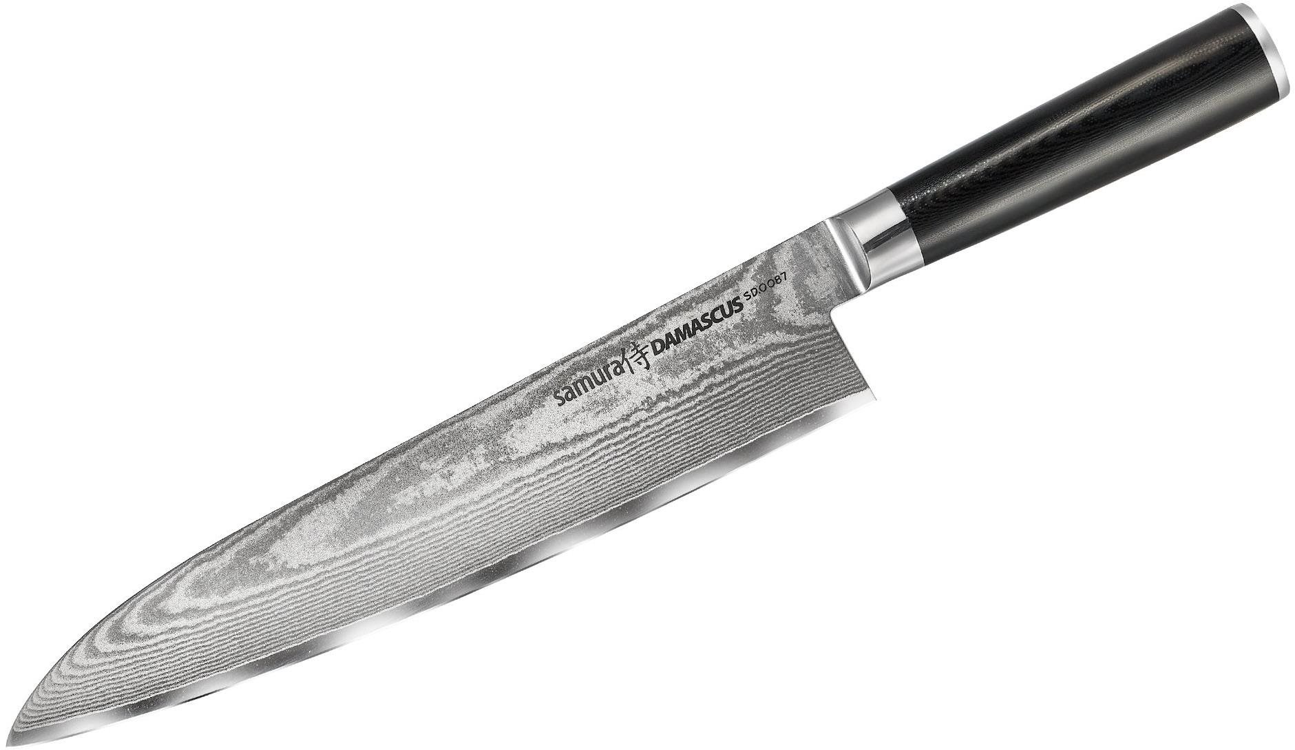 Samura DAMASCUS Šéfkuchařský nůž GRAND 24 cm