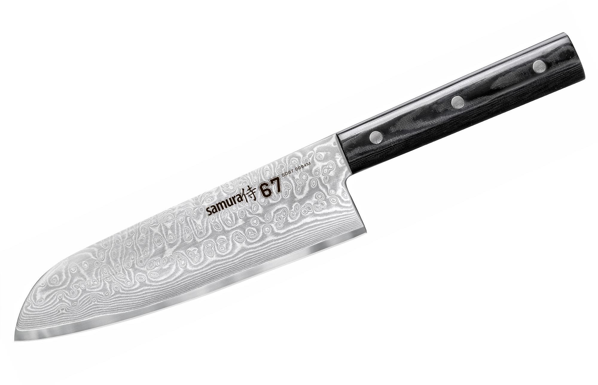 Samura DAMASCUS 67 Nůž Santoku 17,5 cm