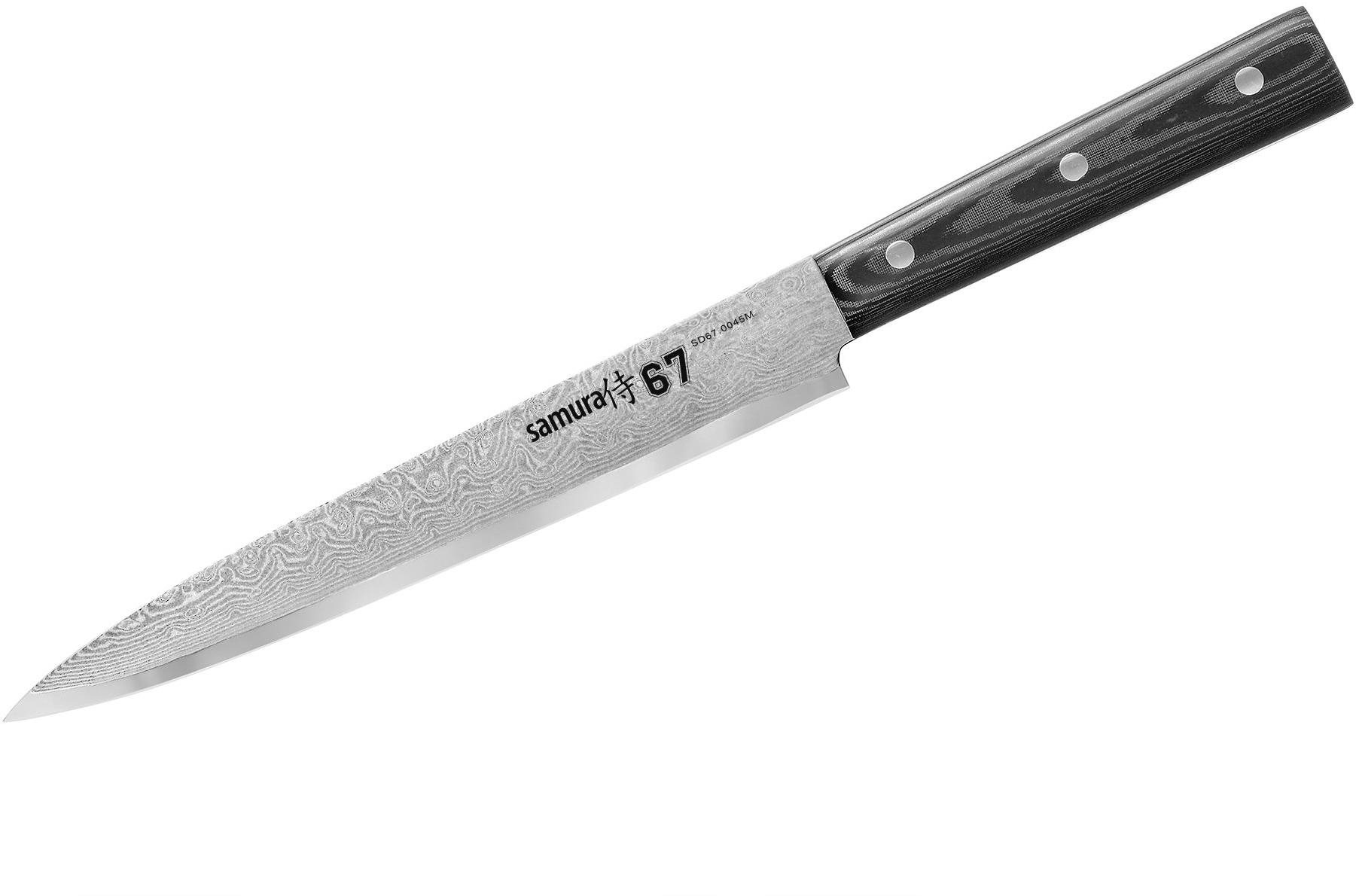 Samura DAMASCUS 67 Plátkovací nůž 19 cm (Mikarta)