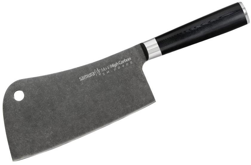 Samura MO-V Stonewash Kuchyňský nůž - sekáček 18 cm (SM-0040B)