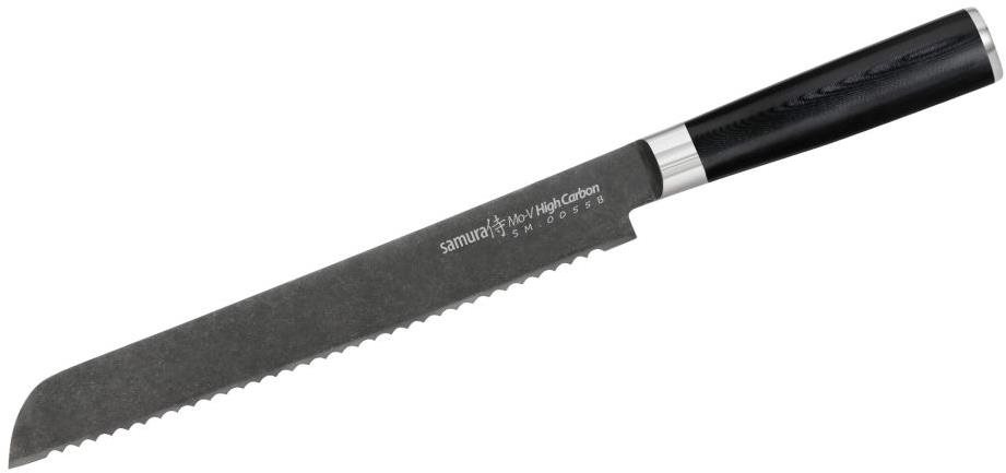Samura MO-V Stonewash Nůž na chleba 23 cm (SM-0055B)