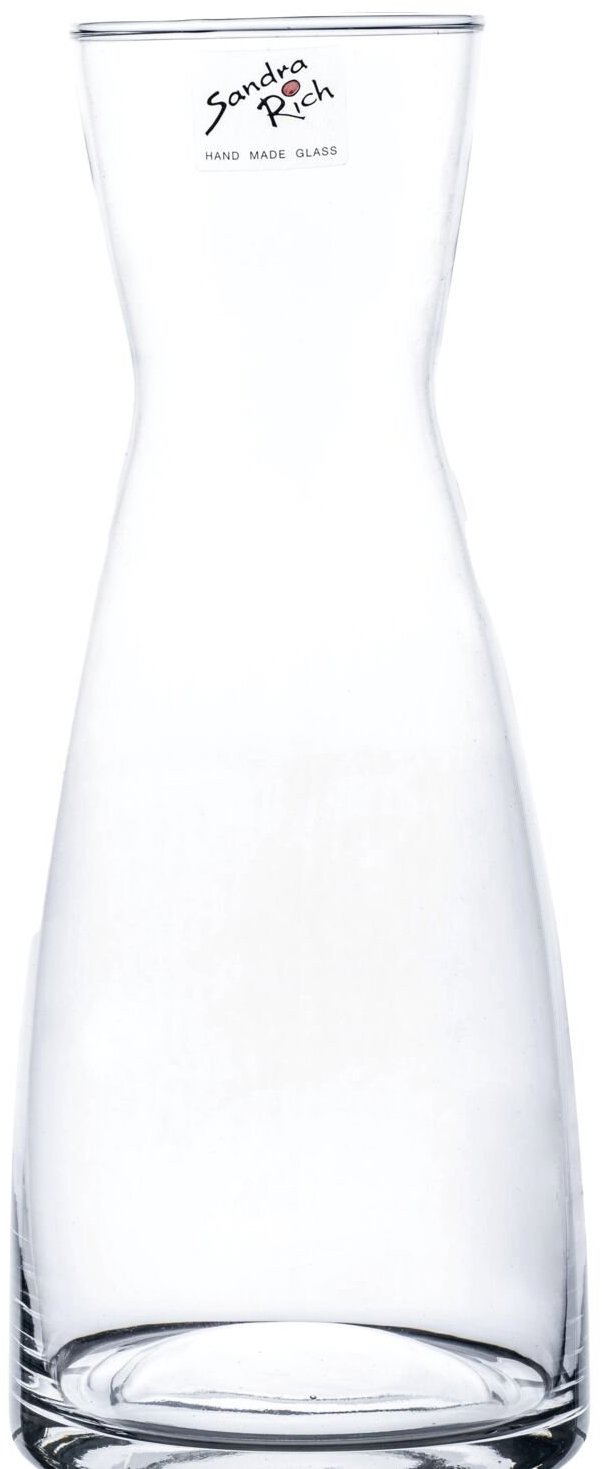 Sandra Rich Cone Váza skleněná 26 cm, průměr 10,5 cm