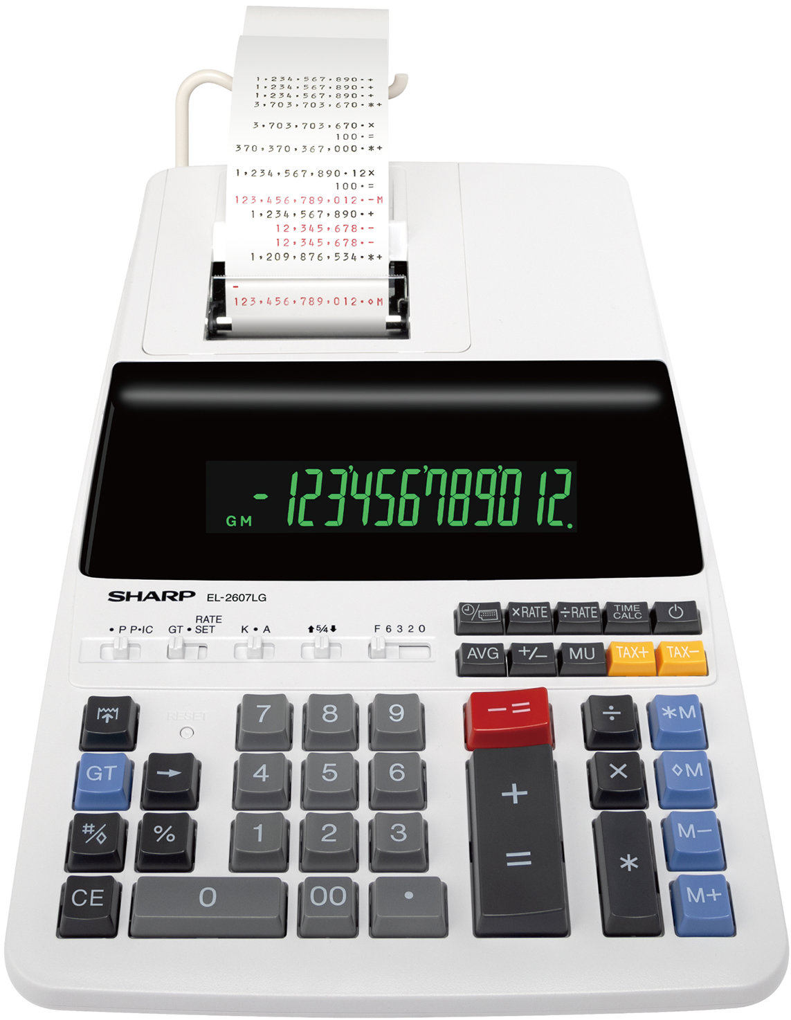 Kalkulačka SHARP EL-2607LG s vestavěnou tiskárnou