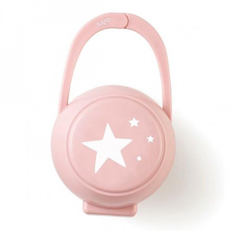 Saro Baby Pouzdro na dudlík Galaxy Pink