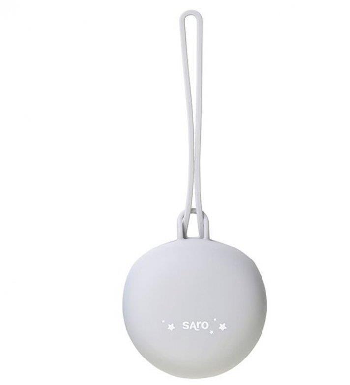 Saro Baby Silikonové pouzdro na dudlík Grey