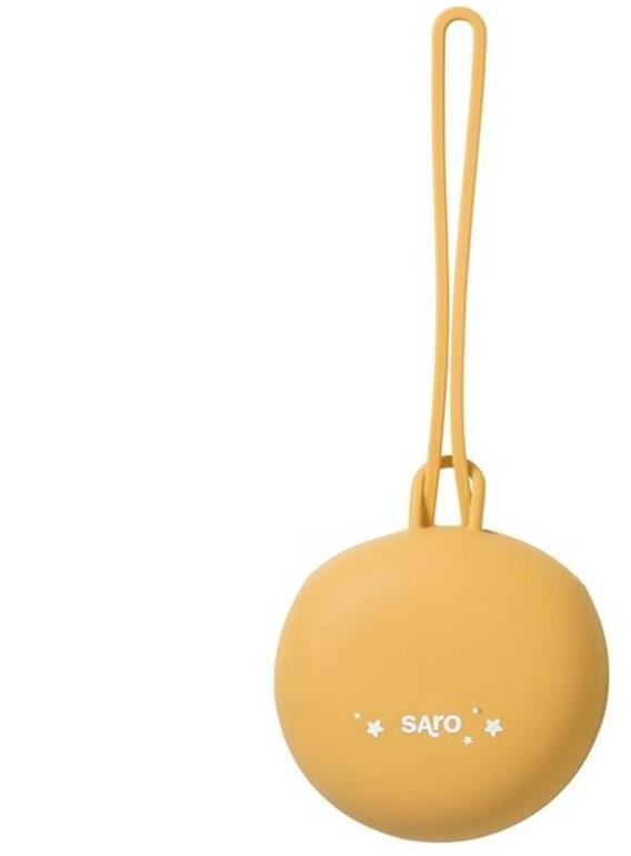 Saro Baby Silikonové pouzdro na dudlík Mustard