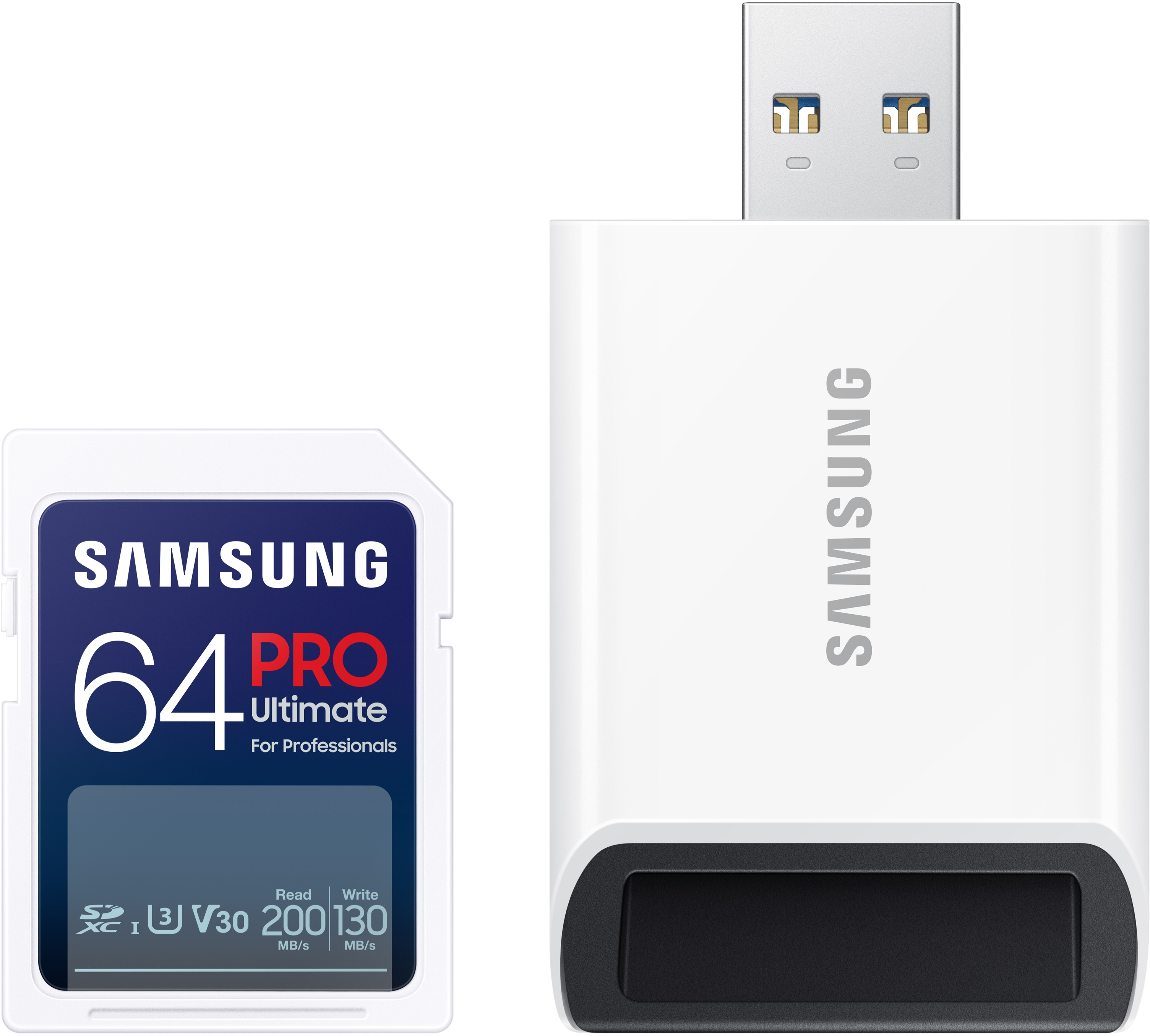 Samsung SDXC 64GB PRO ULTIMATE + USB adaptér