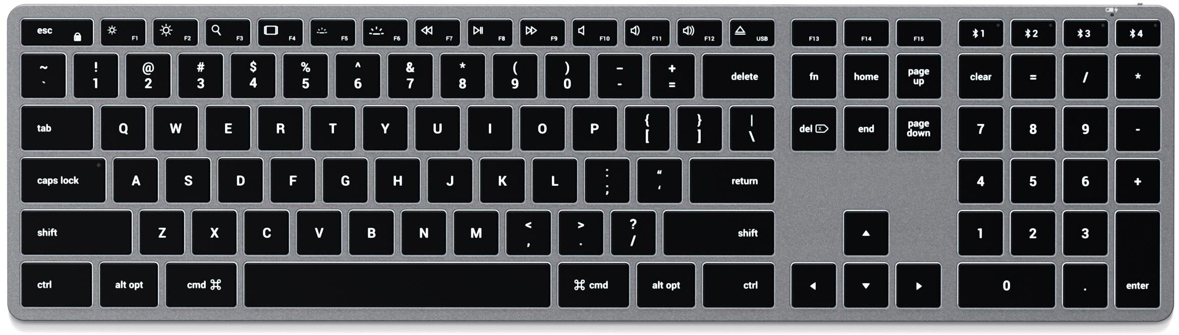 Satechi Slim X3 Space Grey - CZ