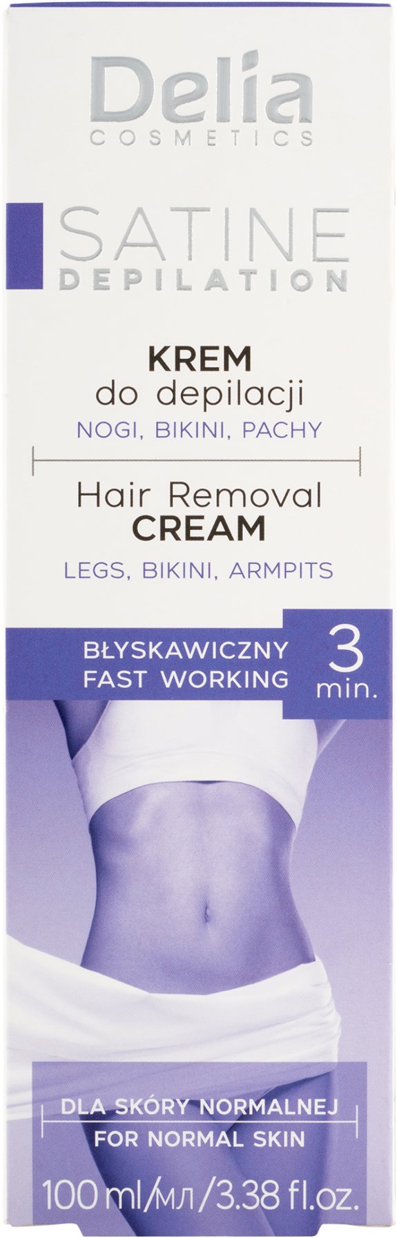 Satine Depilační krém 3 min – pro okamžitou depilaci