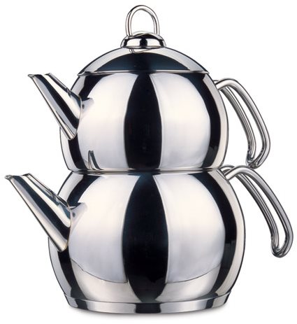Korkmaz Tombik Tea Pot Set 1,1l / 2,0l