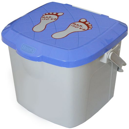Branq Stolička kbelík 15,5l mix barev