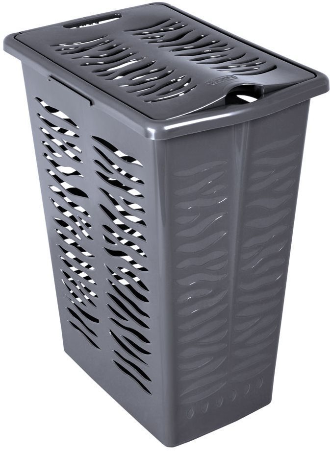 Branq Prádelní koš Zebra 30 l - antracitový