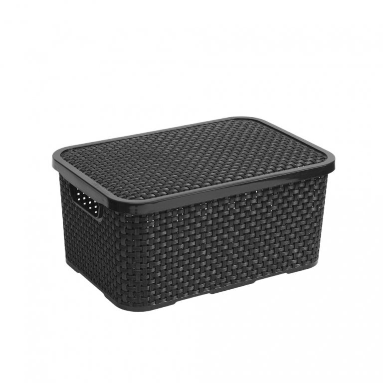 Branq Košík Rattan 7l - antracit