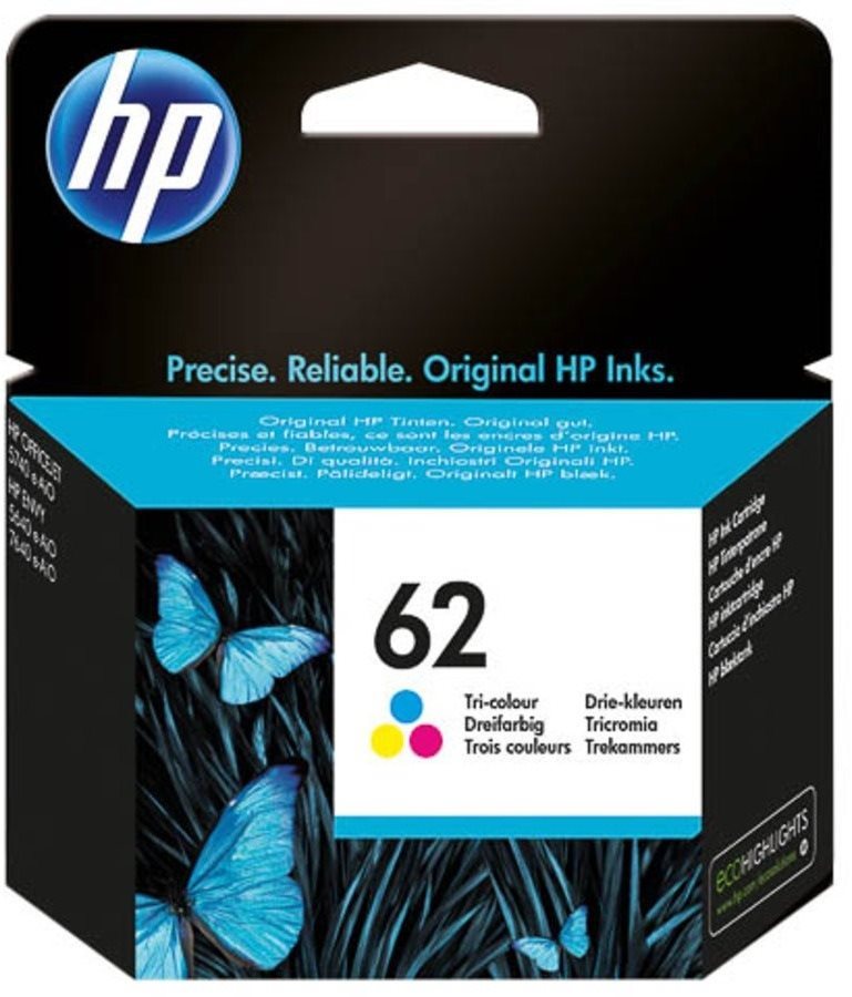 HP C2P06AE č. 62 barevná