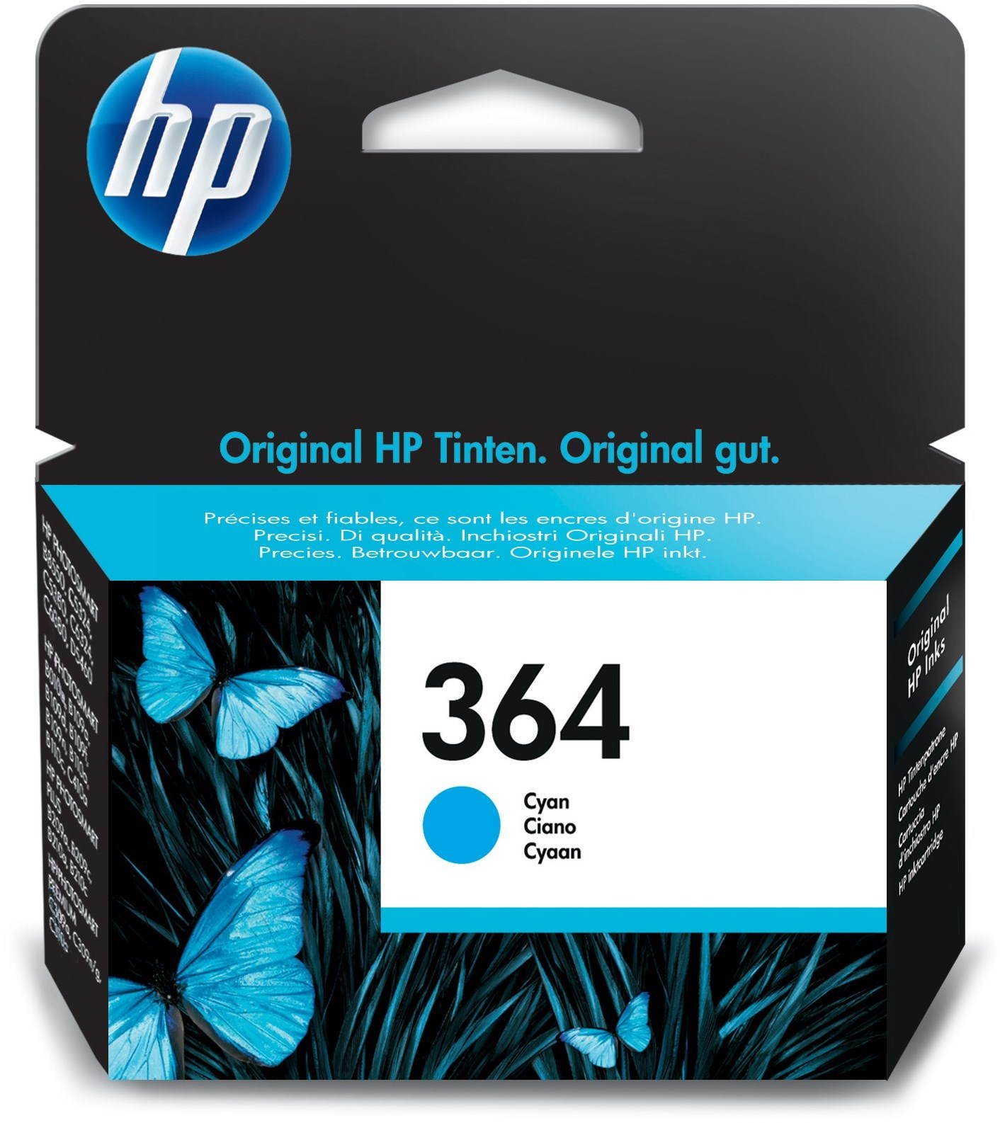 HP CB318EE č. 364 azurová