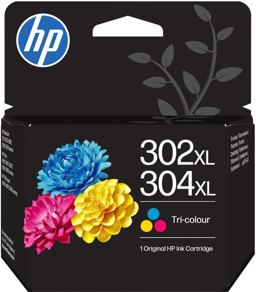 HP B7RT8AE č. 302XL a 304XL tri-color