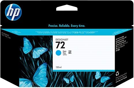 HP C9371A č. 72 azurová