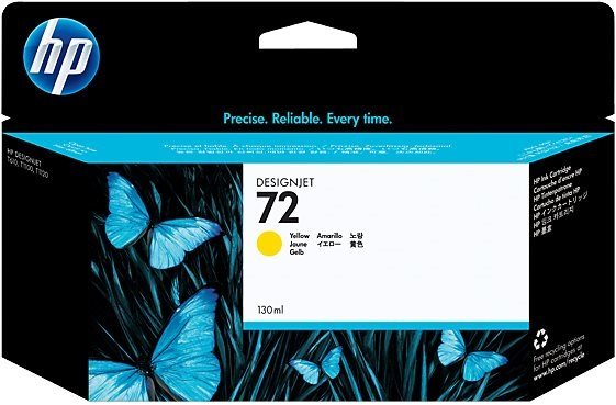 HP C9373A č. 72 žlutá
