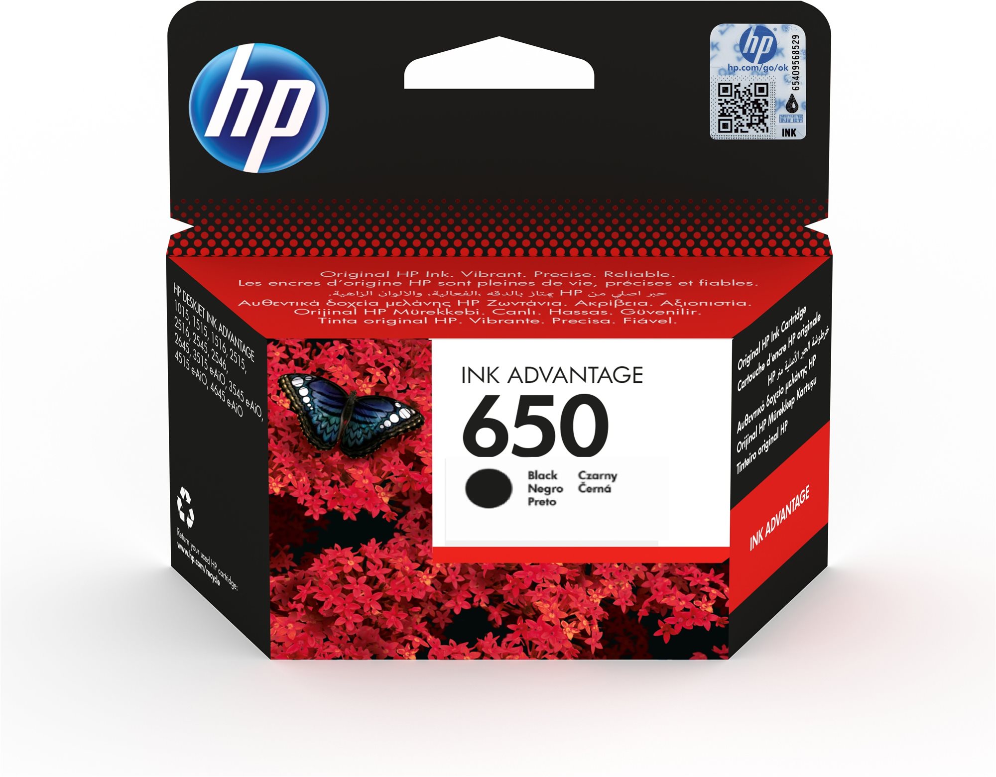 HP CZ101AE č. 650 černá