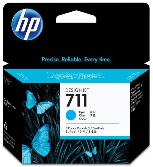 HP CZ134A č. 711 azurová