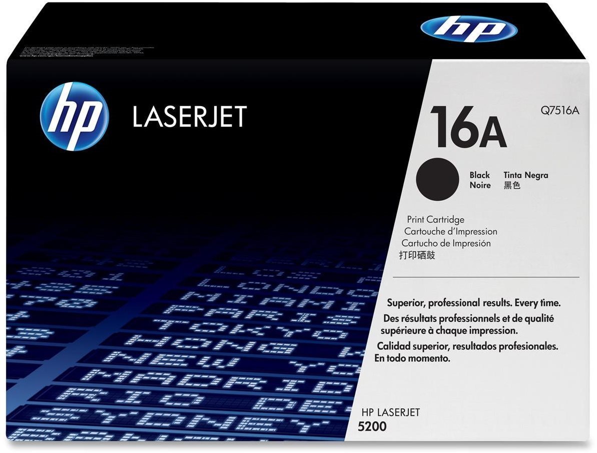 HP Q7516A č. 16A černý originální