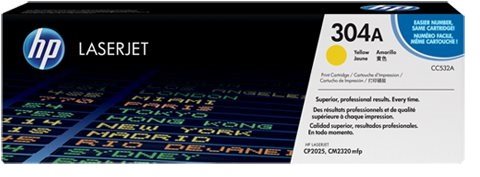 HP CC532A č. 304A žlutý originální