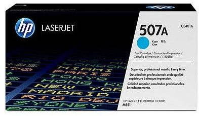 HP CE401A č. 507A azurový originální