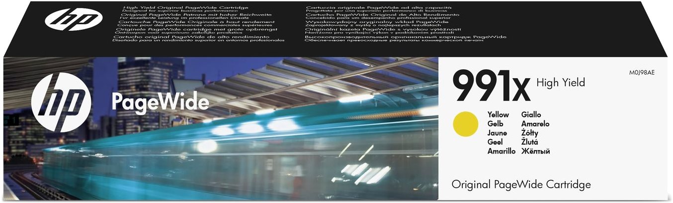 Inkoust HP HPM0J98AE č.991X žlutá 130 ml