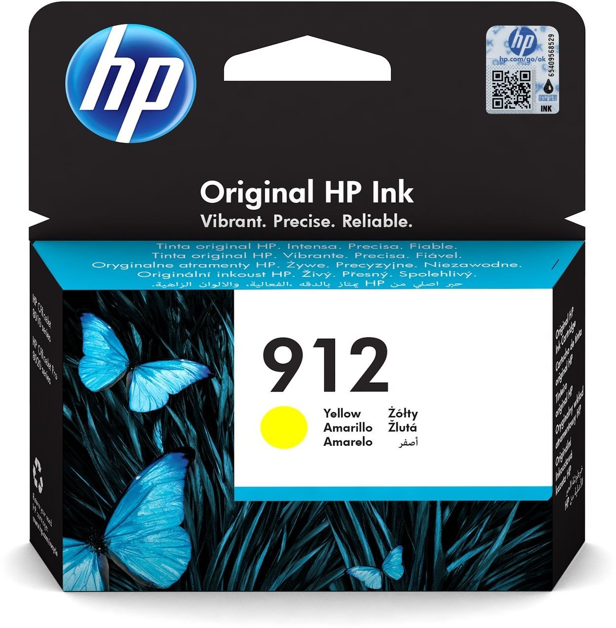 HP 3YL79AE č. 912 žlutá