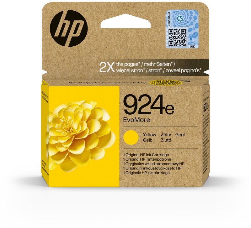 HP 4K0U9NE č. 924 XL EvoMore žlutá