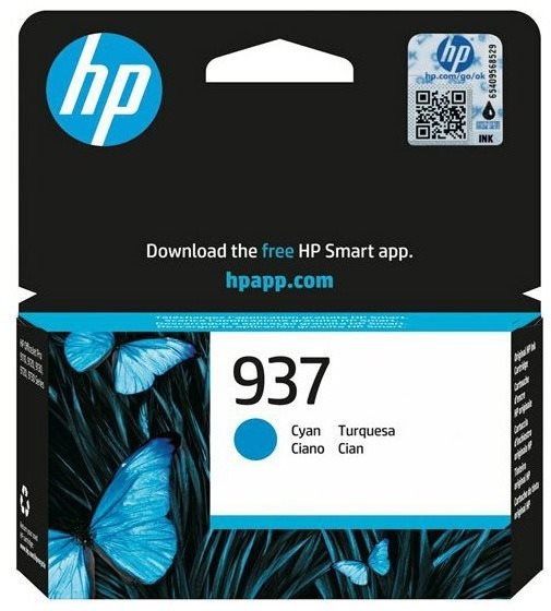 HP 4S6W2NE č. 937 azurová