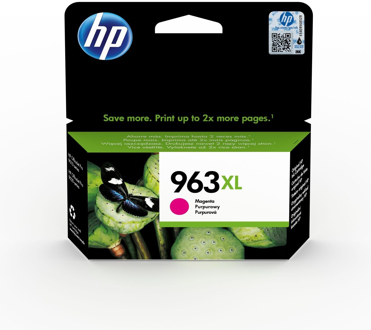 HP 3JA28AE č. 963XL purpurová