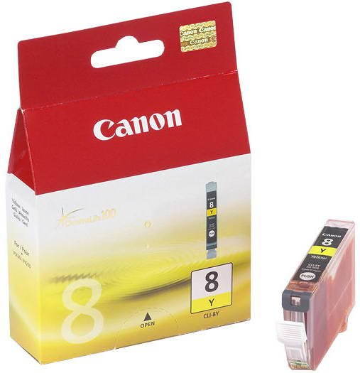 Canon CLI-8Y žlutá - vysokovýkonný inkoust pro tiskárny Canon