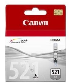 Canon CLI-521GY šedá - kvalitní inkoust pro tiskárny a skenery od Canonu