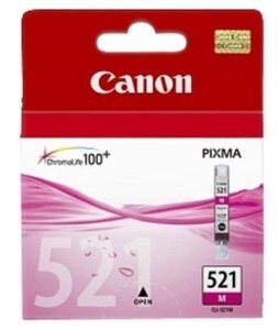 Canon CLI-521M purpurová - úžasný inkoust pro vaše tiskárnu