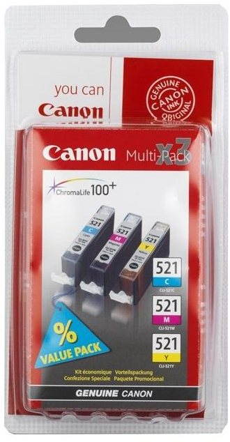 Canon CLI-551 Multipack s inkoustovými kazetami pro kvalitní tisk