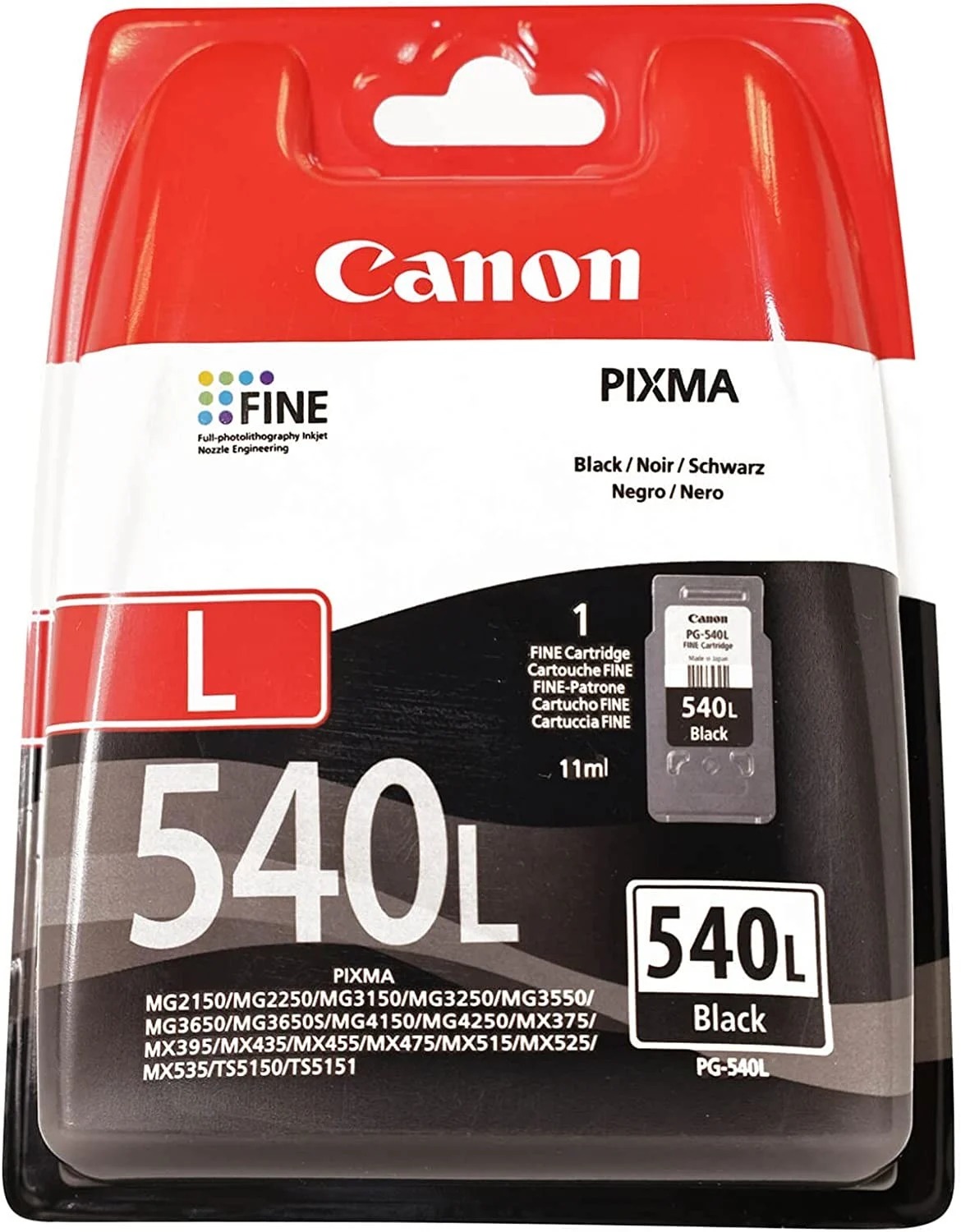 Canon PG-540L černá