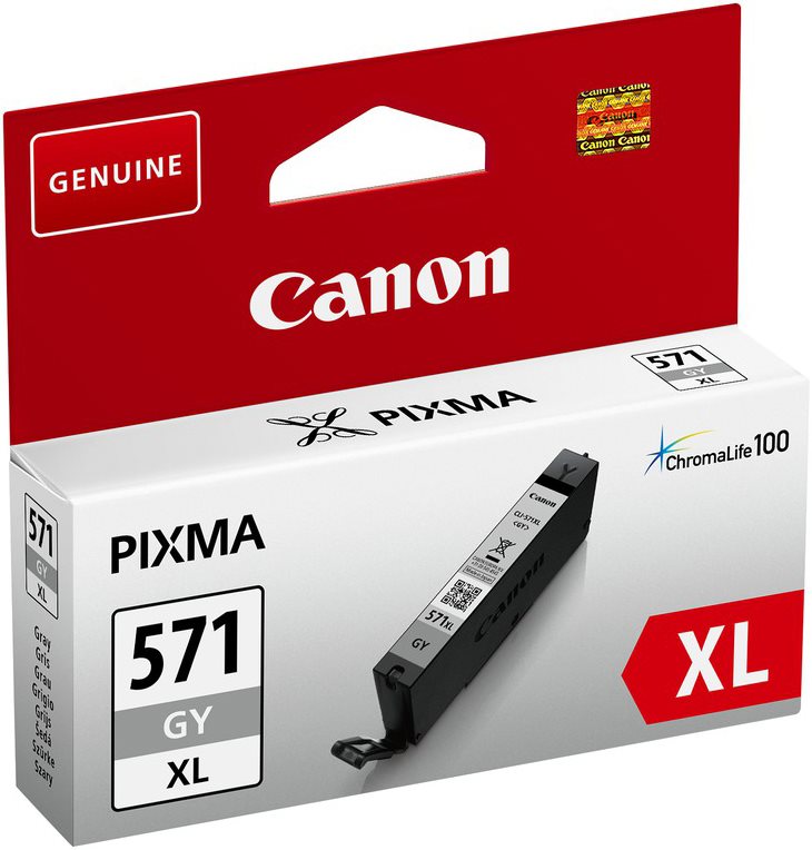 Canon CLI-571GY šedá - spolehlivý a efektivní inkoustní karta